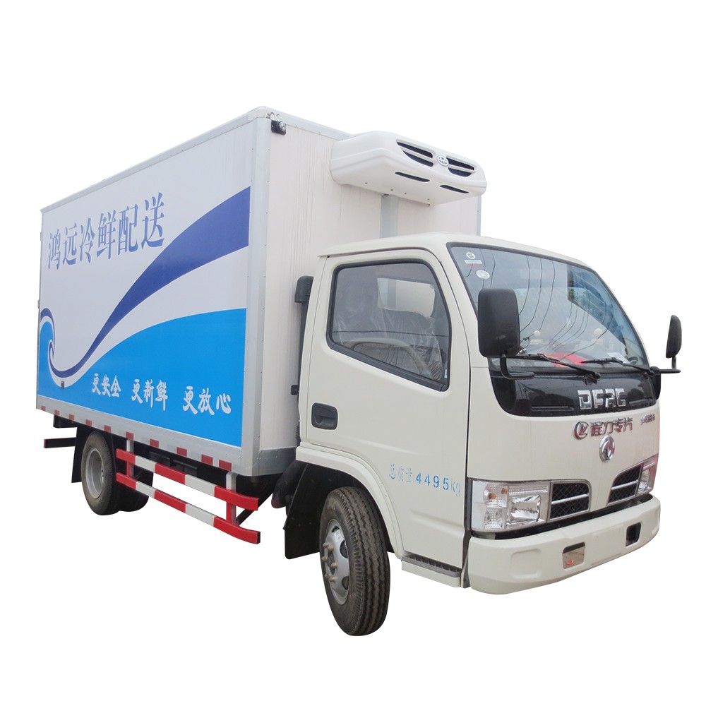 Dongfeng รถบรรทุกอาหารแช่แข็ง 4 ตัน