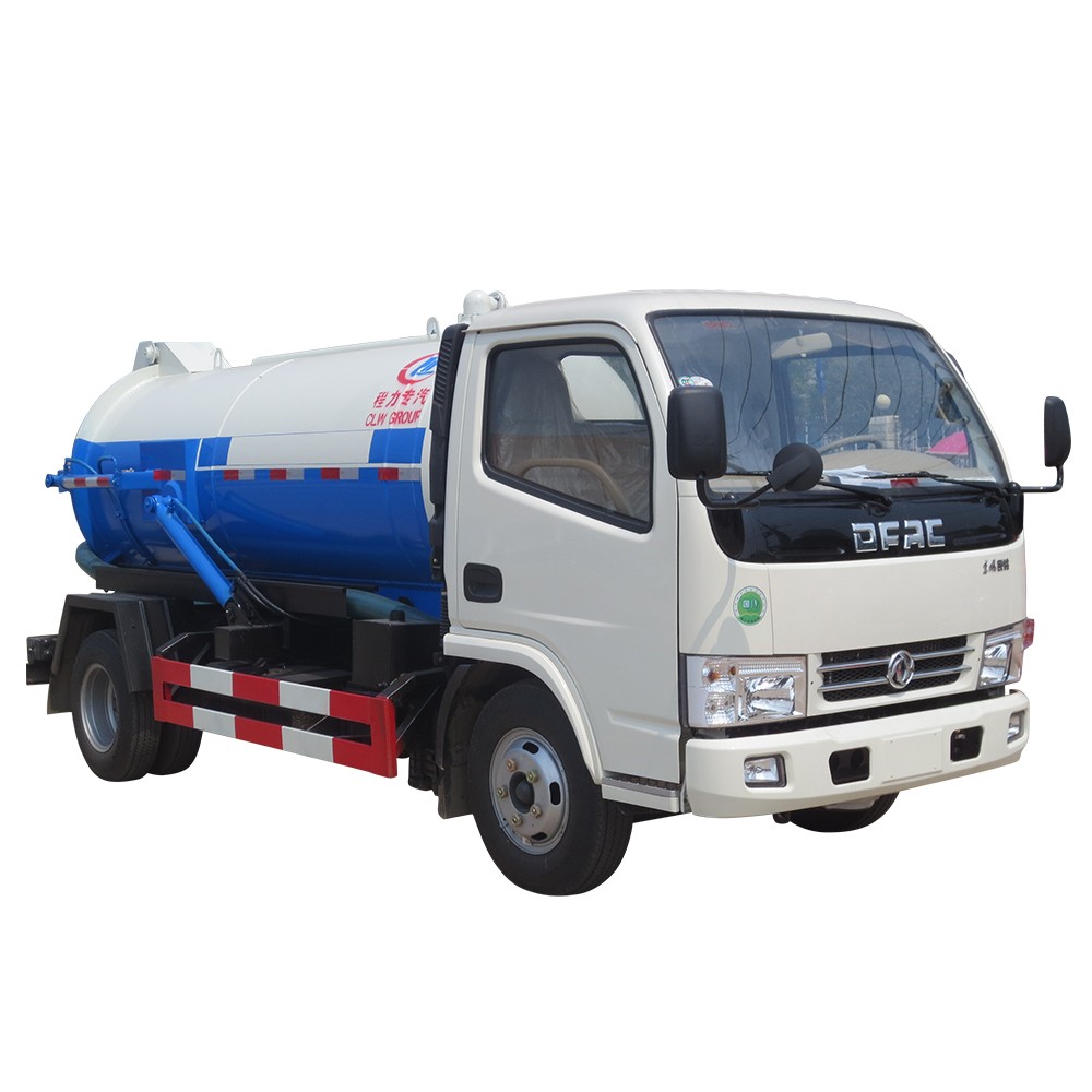 Dongfeng ถังบำบัดน้ำเสียรถบรรทุก