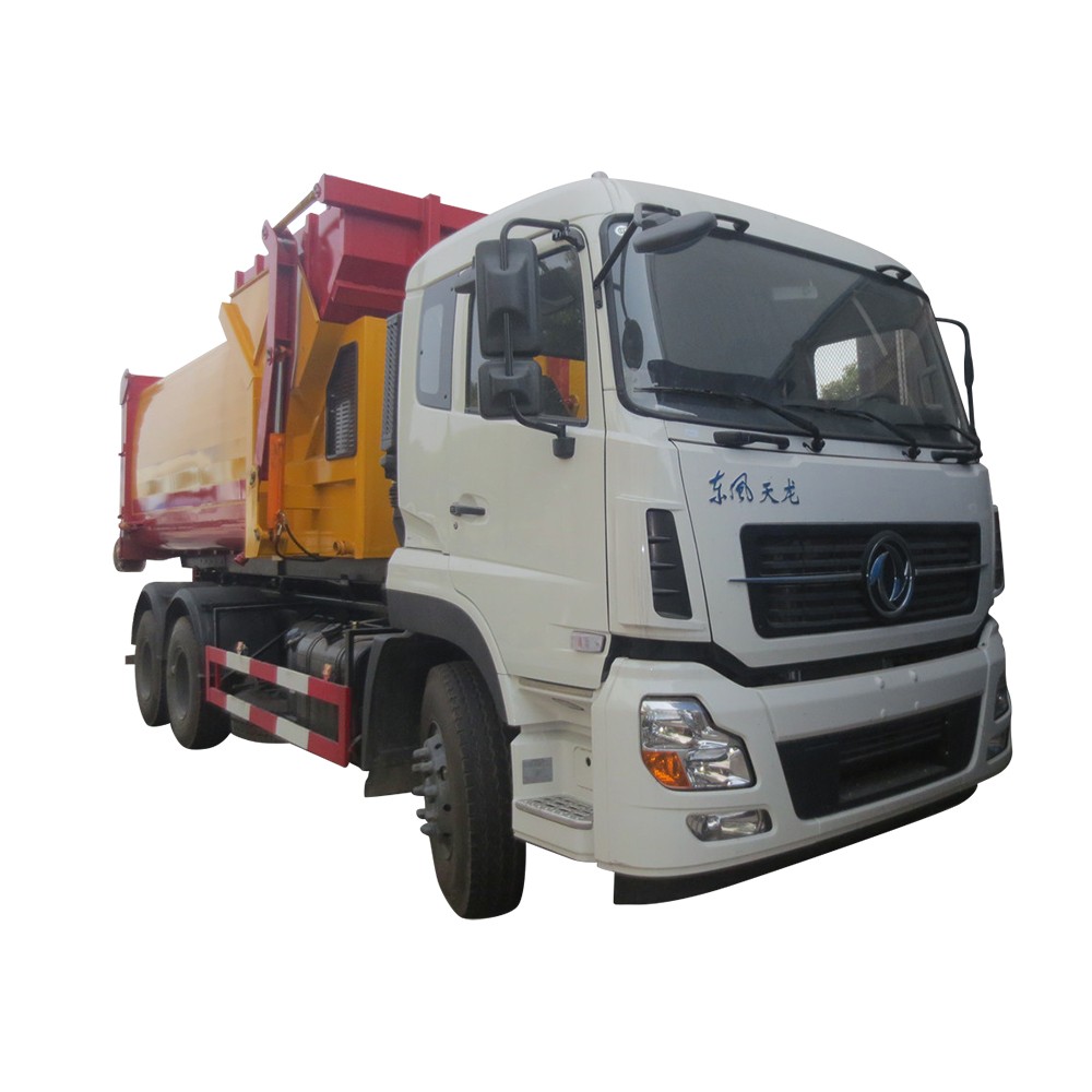 Dongfeng 6 * 4 รถบรรทุกเก็บขยะ