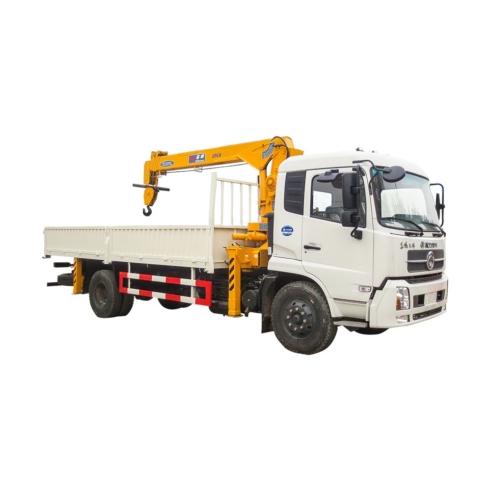Dongfeng รถบรรทุกติดเครน 8 ตัน